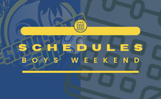 Boys Weekend - Schedule