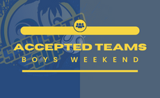 Boys Weekend - Accepted Teams
